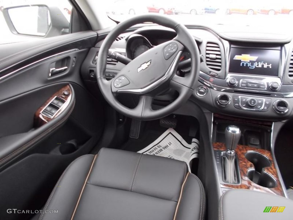 2014 Impala LTZ - Champagne Silver Metallic / Jet Black photo #9