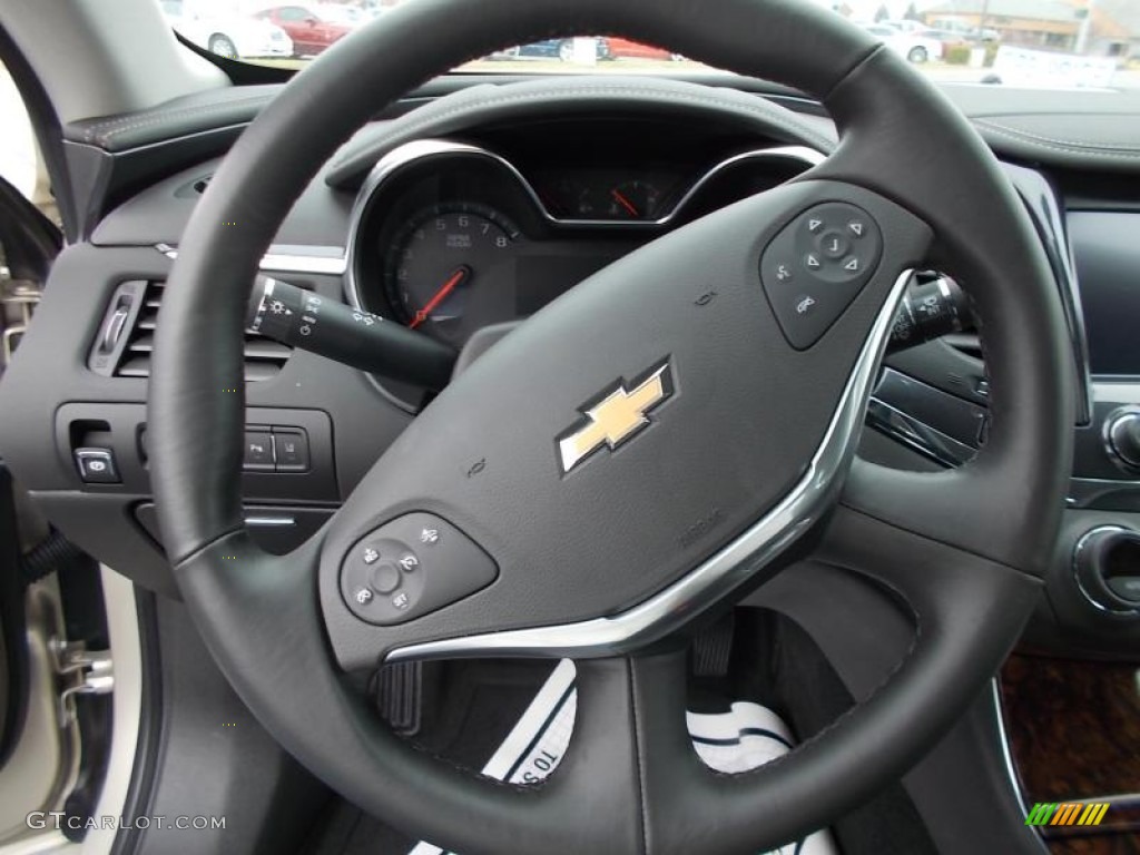 2014 Impala LTZ - Champagne Silver Metallic / Jet Black photo #16