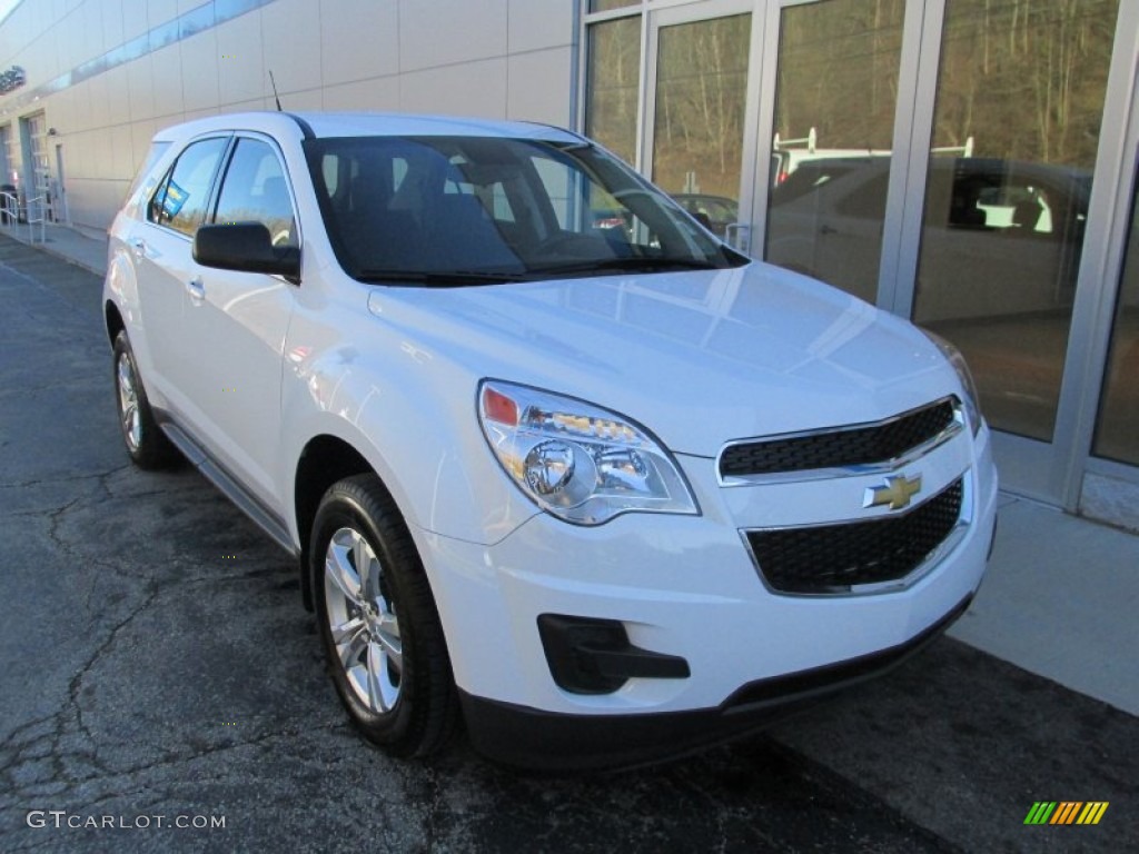 2012 Equinox LS AWD - Summit White / Jet Black photo #10