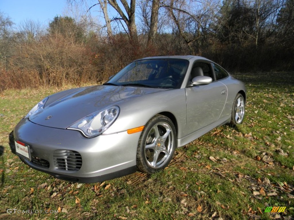2004 911 Carrera 40th Anniversary Edition Coupe - GT Silver Metallic / Natural Leather Grey photo #1