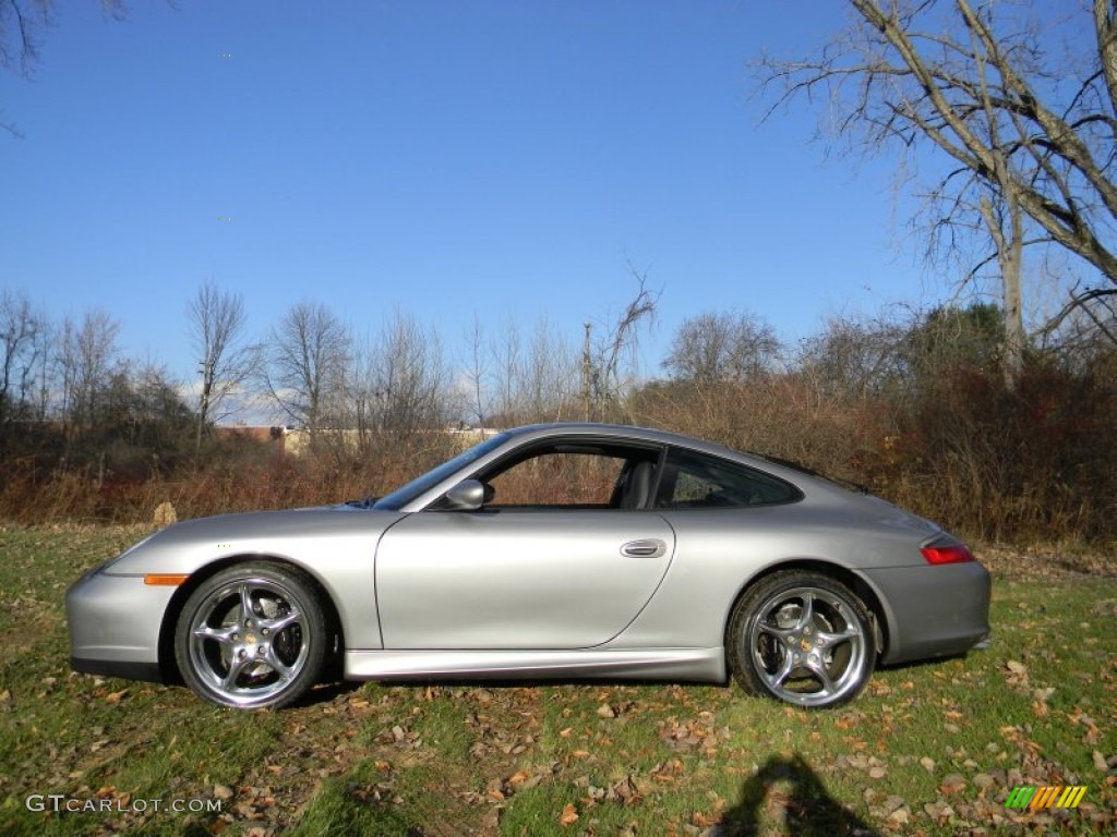 2004 911 Carrera 40th Anniversary Edition Coupe - GT Silver Metallic / Natural Leather Grey photo #3