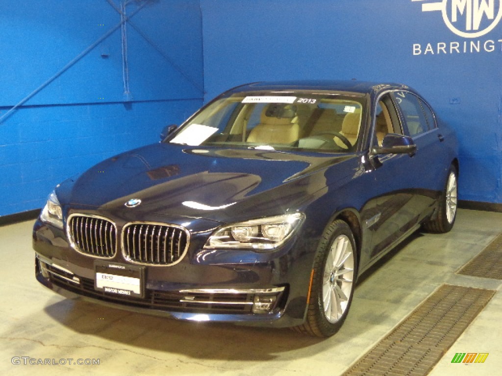 2013 7 Series 750Li Sedan - Imperial Blue Metallic / Veneto Beige photo #1