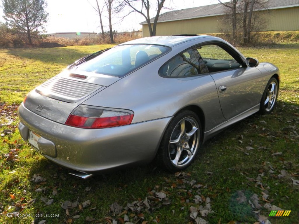 2004 911 Carrera 40th Anniversary Edition Coupe - GT Silver Metallic / Natural Leather Grey photo #6