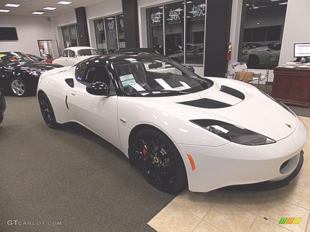 Aspen White 2014 Lotus Evora 2+2 Exterior Photo #88049054