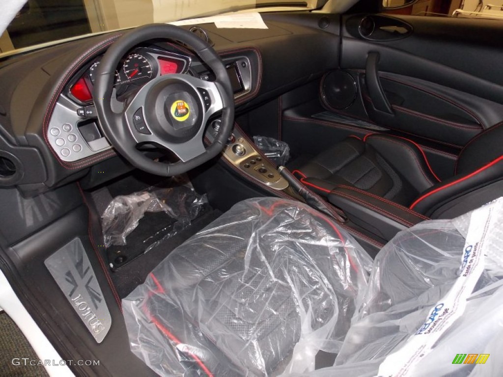 Ebony Interior 2014 Lotus Evora 2+2 Photo #88049150