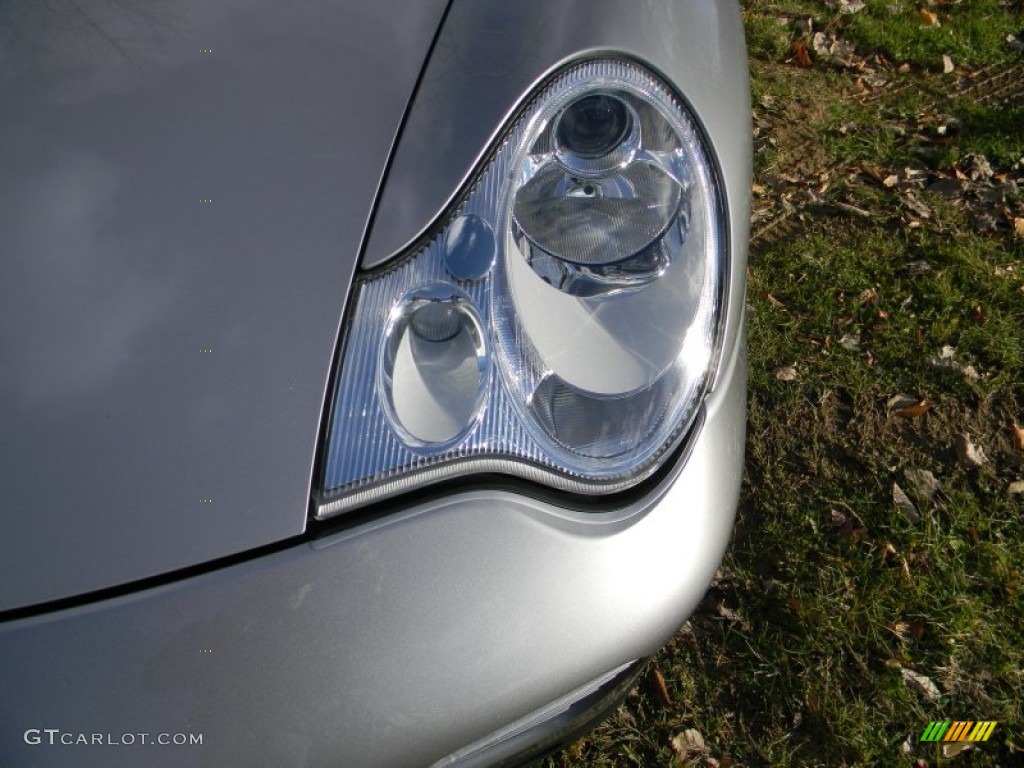 2004 911 Carrera 40th Anniversary Edition Coupe - GT Silver Metallic / Natural Leather Grey photo #27