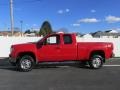 2011 Fire Red GMC Sierra 2500HD SLE Extended Cab 4x4  photo #2
