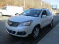 White Diamond Tricoat - Traverse LTZ AWD Photo No. 8