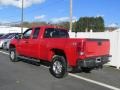 2011 Fire Red GMC Sierra 2500HD SLE Extended Cab 4x4  photo #4