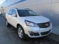White Diamond Tricoat - Traverse LTZ AWD Photo No. 10