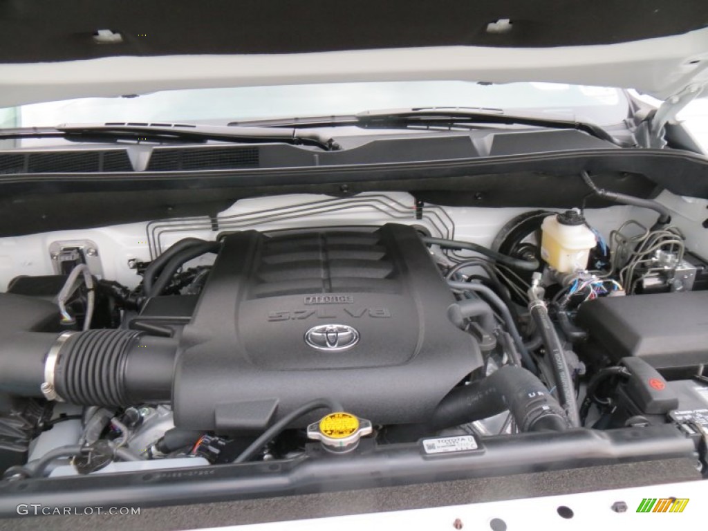 2014 Toyota Tundra SR5 Double Cab 4x4 Engine Photos