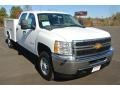 Summit White 2014 Chevrolet Silverado 2500HD WT Crew Cab Utlity Truck