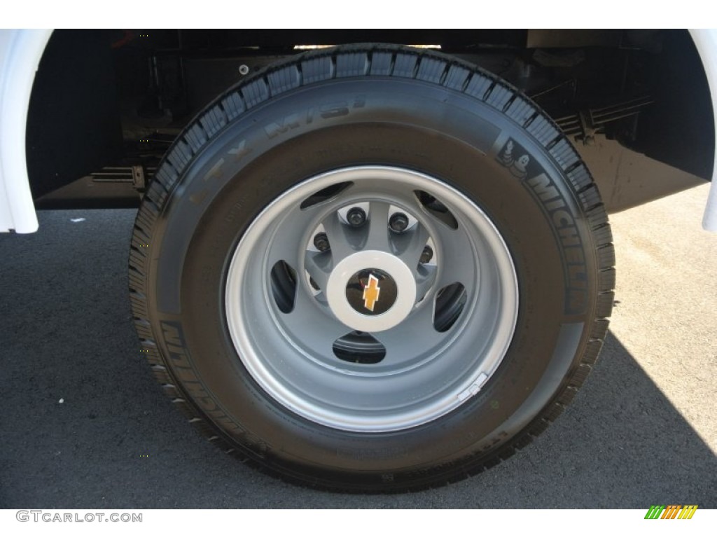 2014 Chevrolet Silverado 3500HD WT Crew Cab Utility Truck Wheel Photo #88051562