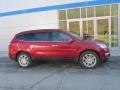 2014 Crystal Red Tintcoat Chevrolet Traverse LT AWD  photo #2