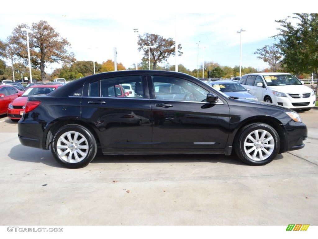 Black 2013 Chrysler 200 Touring Sedan Exterior Photo #88052739