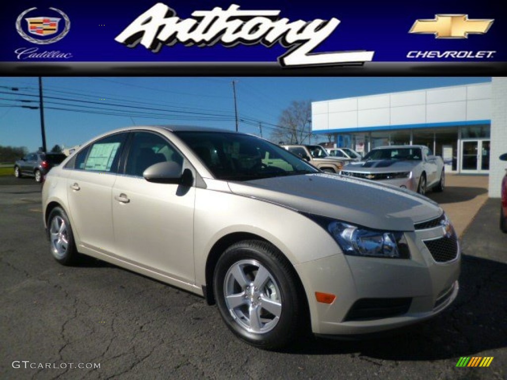 2014 Cruze LT - Champagne Silver Metallic / Jet Black photo #1