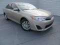 2014 Champagne Mica Toyota Camry LE  photo #1