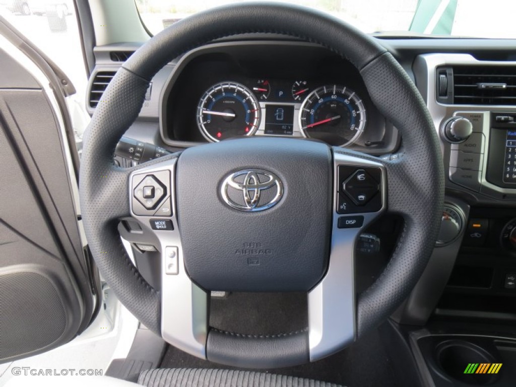 2014 Toyota 4Runner SR5 Graphite Steering Wheel Photo #88055510