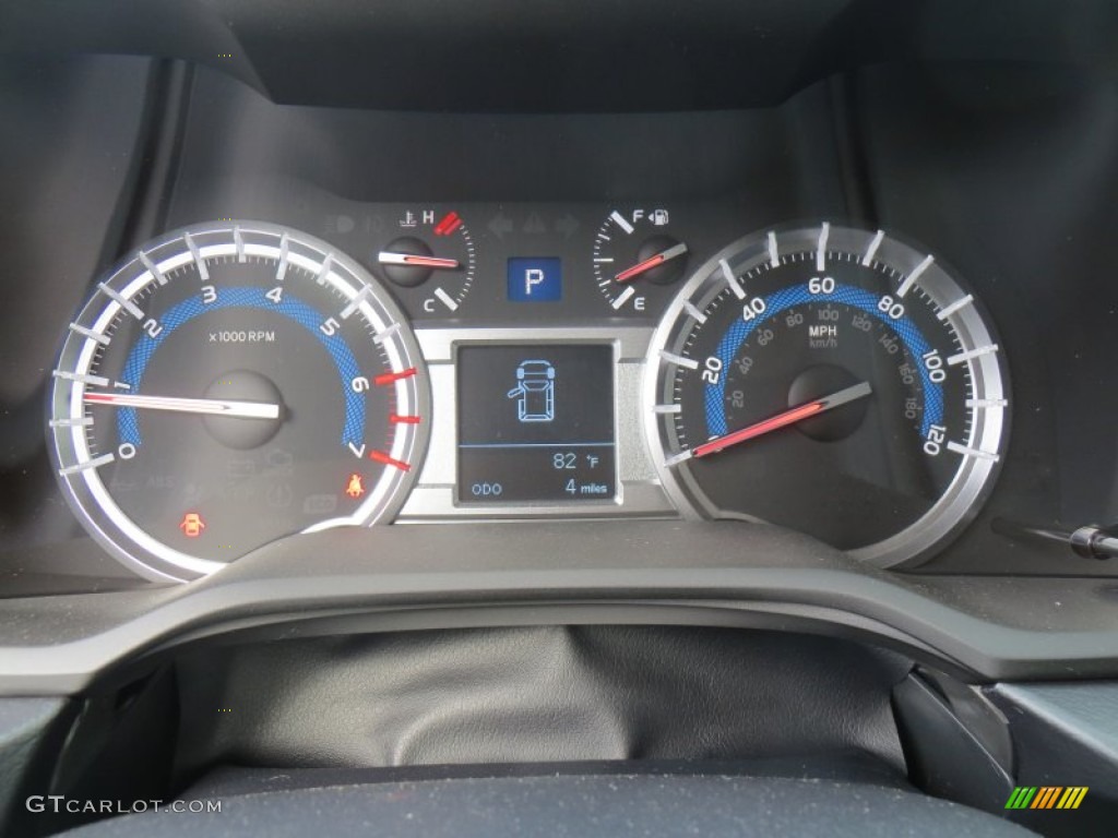 2014 Toyota 4Runner SR5 Gauges Photo #88055525