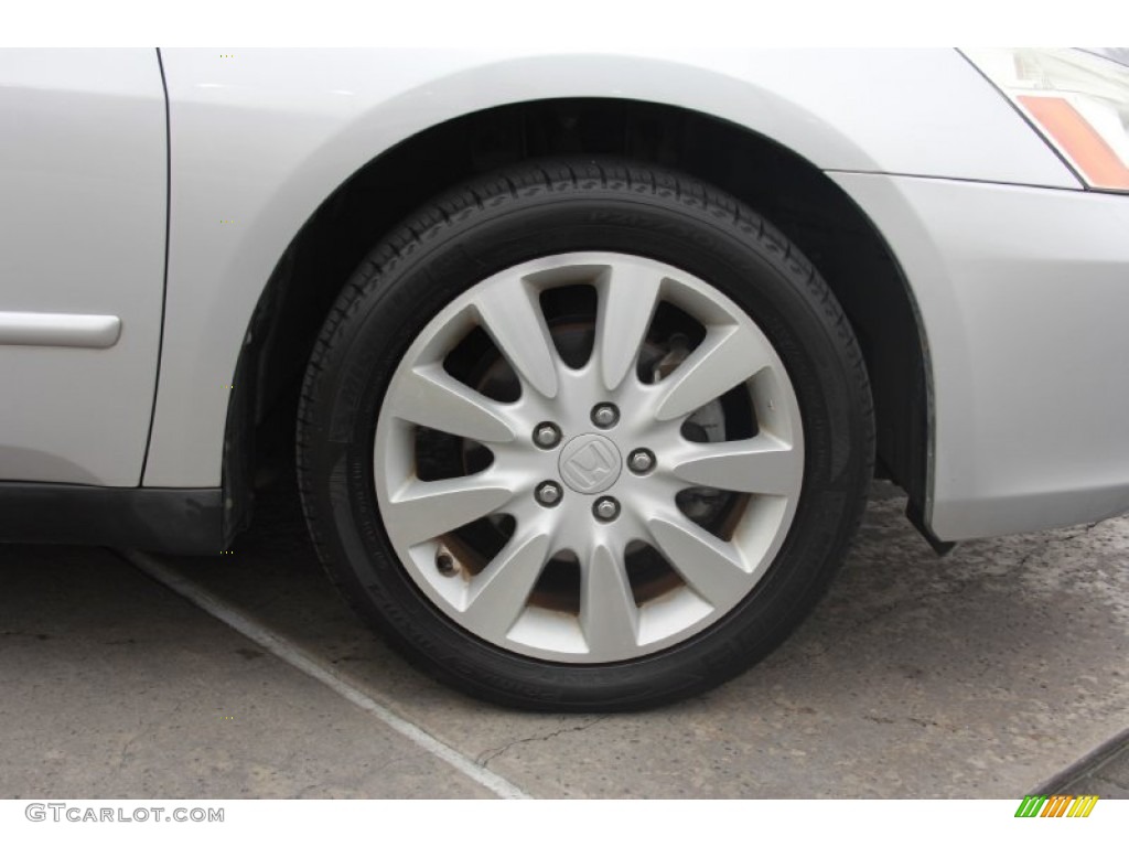 2006 Accord LX V6 Sedan - Alabaster Silver Metallic / Gray photo #31