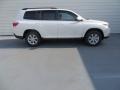 2013 Blizzard White Pearl Toyota Highlander SE  photo #3