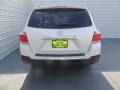 2013 Blizzard White Pearl Toyota Highlander SE  photo #5