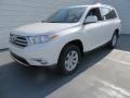 2013 Blizzard White Pearl Toyota Highlander SE  photo #7