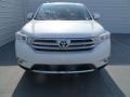 2013 Blizzard White Pearl Toyota Highlander SE  photo #8