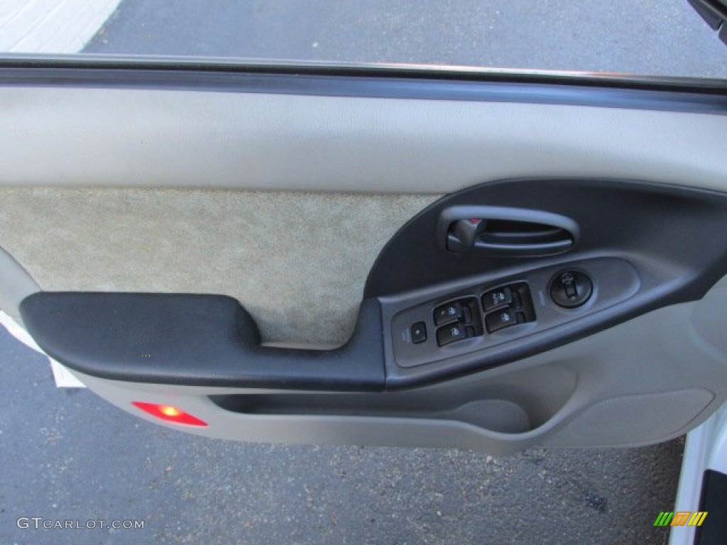 2002 Elantra GLS Sedan - Nordic White / Beige photo #10
