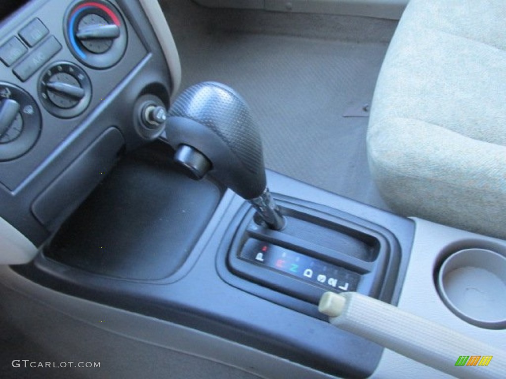 2002 Elantra GLS Sedan - Nordic White / Beige photo #13