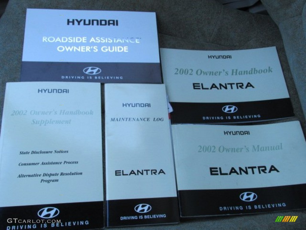 2002 Elantra GLS Sedan - Nordic White / Beige photo #22