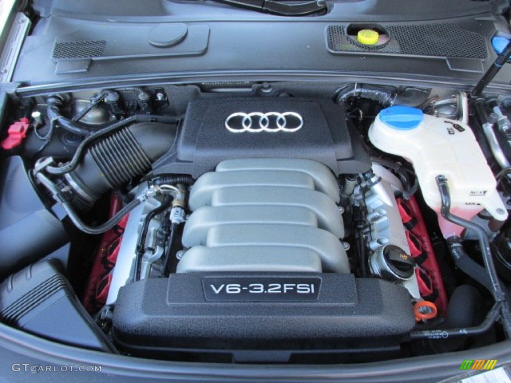 2005 Audi A6 3.2 quattro Sedan Engine Photos