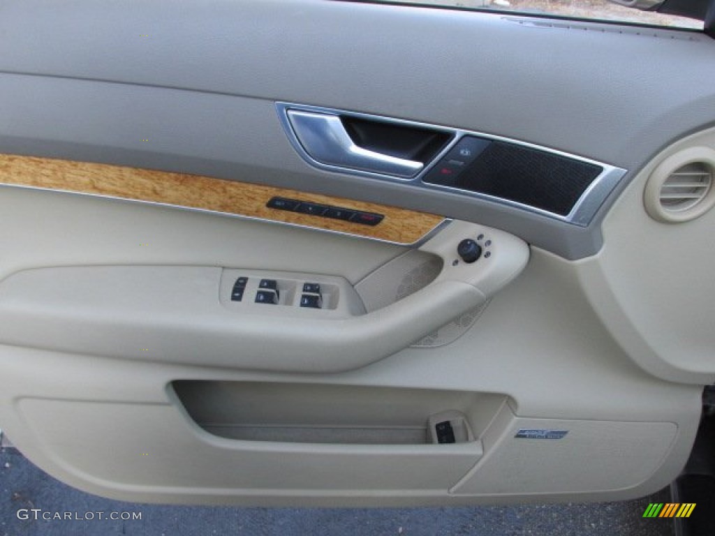 2005 A6 3.2 quattro Sedan - Dakar Beige Metallic / Beige photo #15