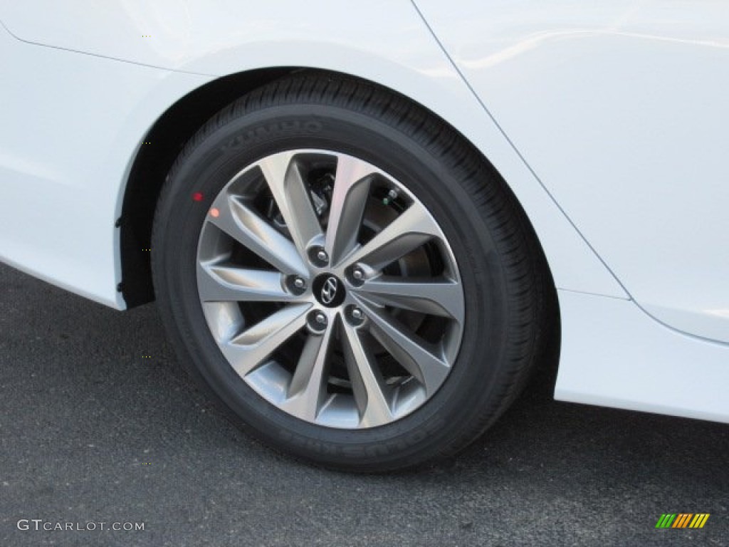 2014 Sonata Limited - Pearl White / Black photo #3