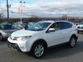 2013 Blizzard White Pearl Toyota RAV4 Limited AWD  photo #3