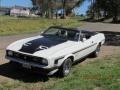 1972 White Ford Mustang Mach 1 Convertible  photo #8