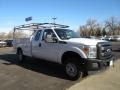 Oxford White - F350 Super Duty XL SuperCab 4x4 Chassis Commercial Photo No. 2