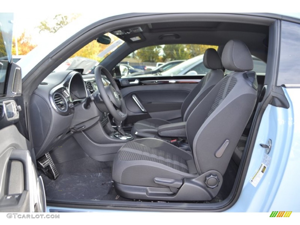 Titan Black Interior 2014 Volkswagen Beetle 2.5L Convertible Photo #88060509