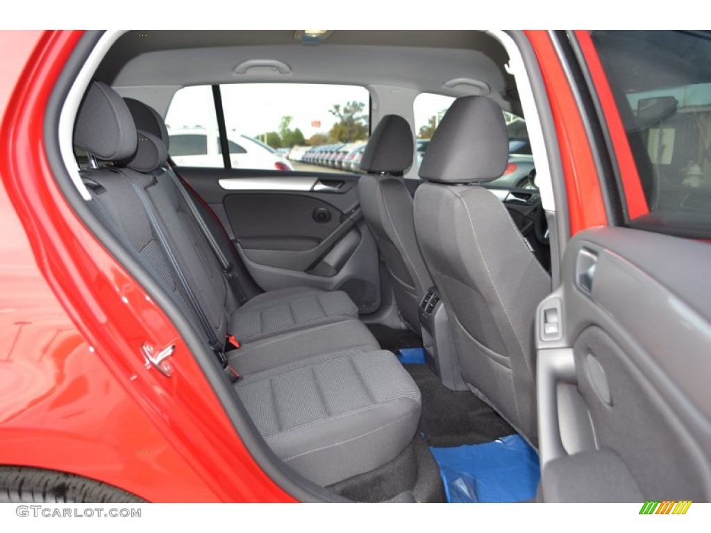 2014 Volkswagen Golf TDI 4 Door Rear Seat Photo #88060678