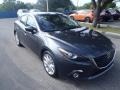 Meteor Gray Mica 2014 Mazda MAZDA3 s Touring 4 Door Exterior