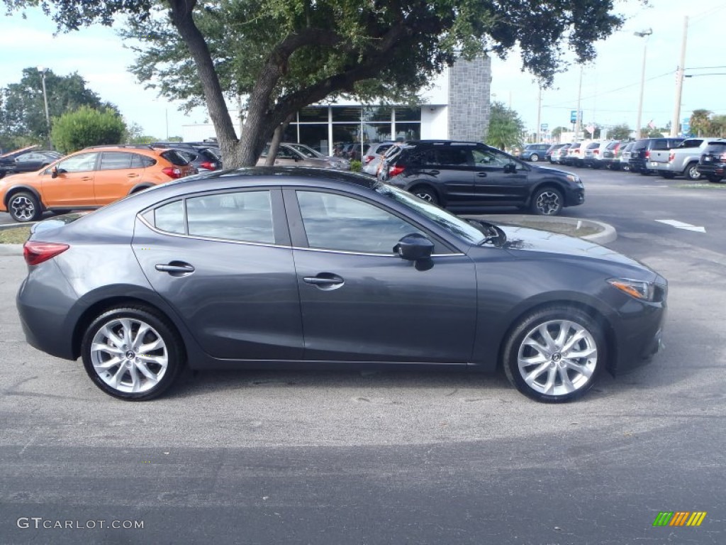 Meteor Gray Mica 2014 Mazda MAZDA3 s Touring 4 Door Exterior Photo #88061193