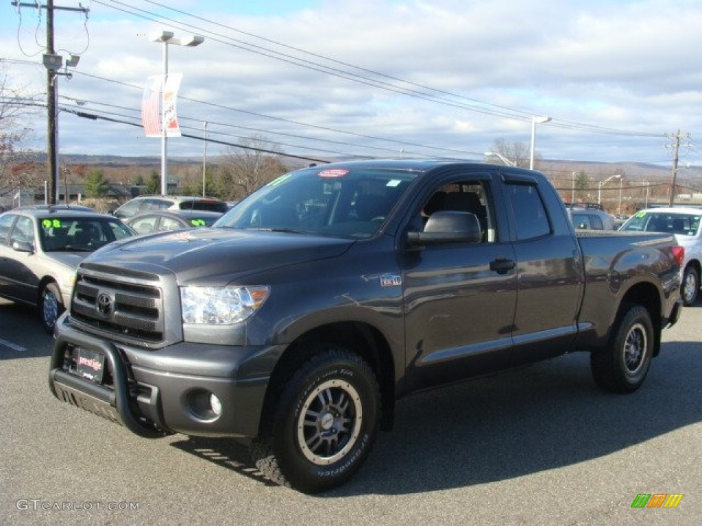 2011 Tundra TRD Rock Warrior Double Cab 4x4 - Magnetic Gray Metallic / Black photo #3