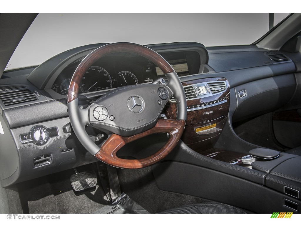 2014 Mercedes-Benz CL 550 4Matic Black Dashboard Photo #88061802