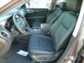 2014 Nissan Pathfinder Charcoal Interior Front Seat Photo