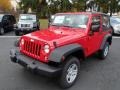 Flame Red - Wrangler Sport 4x4 Photo No. 2