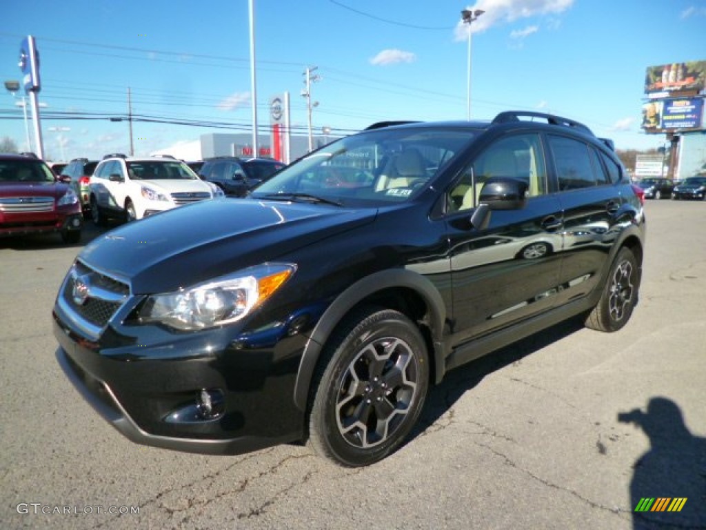 Crystal Black Silica 2014 Subaru XV Crosstrek 2.0i Limited Exterior Photo #88062477