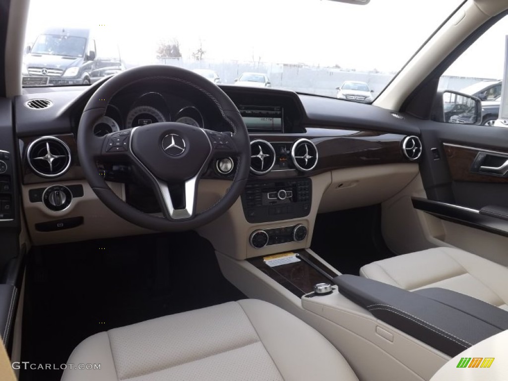 Almond Beige Mocha Interior 2014 Mercedes Benz Glk 250