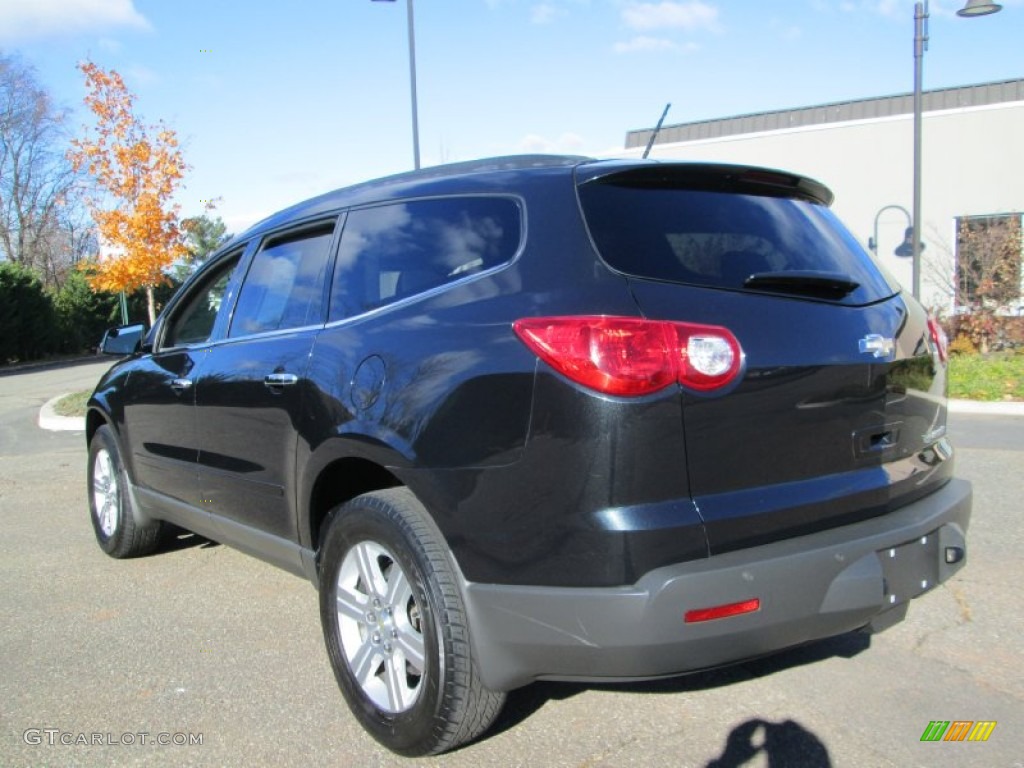 2010 Traverse LT - Cyber Gray Metallic / Dark Gray/Light Gray photo #5