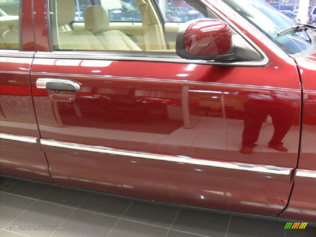 2007 Grand Marquis LS - Dark Toreador Red Metallic / Light Camel photo #7