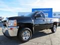 Black - Silverado 2500HD Work Truck Regular Cab 4x4 Photo No. 3
